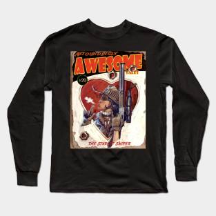 ASTOUNDINGLY AWESOME TALES The Starlet Sniper Long Sleeve T-Shirt